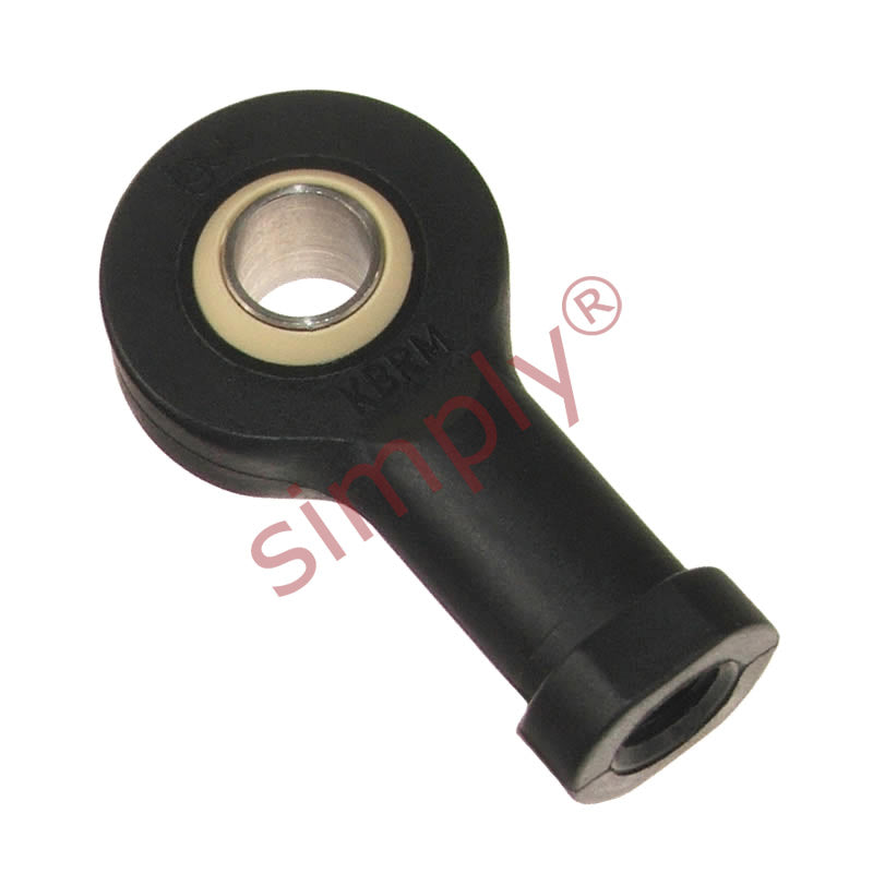 igubal KBRM08MH Right Hand Female Plastic Rod End 8mm Bore M8 Thread with Metal Insert