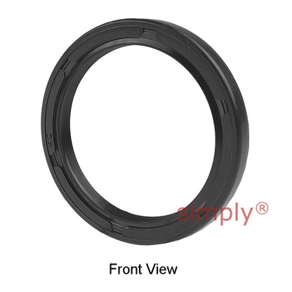 26x32x4mm Nitrile Rubber Douple Lip Rotary Shaft Oil Seal Springless Design KC Style