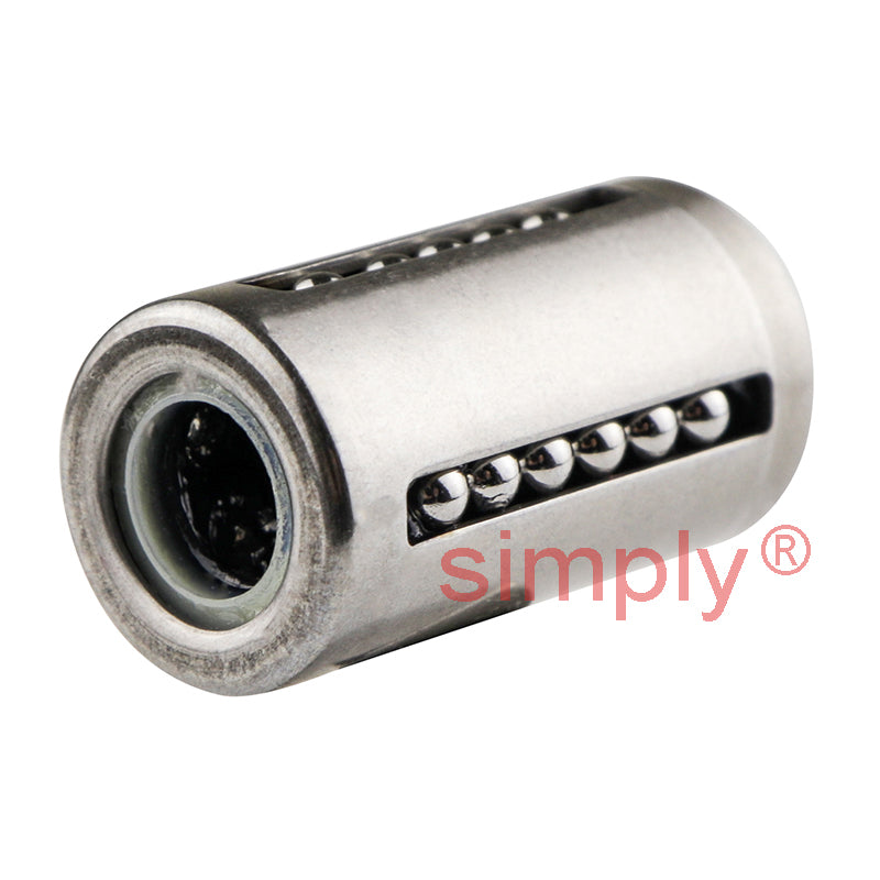 INA KH06 Relubricatable Closed Linear Ball Bushing 6x12x22mm