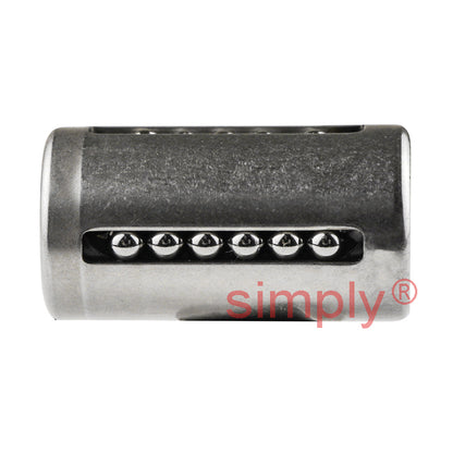 INA KH06 Relubricatable Closed Linear Ball Bushing 6x12x22mm