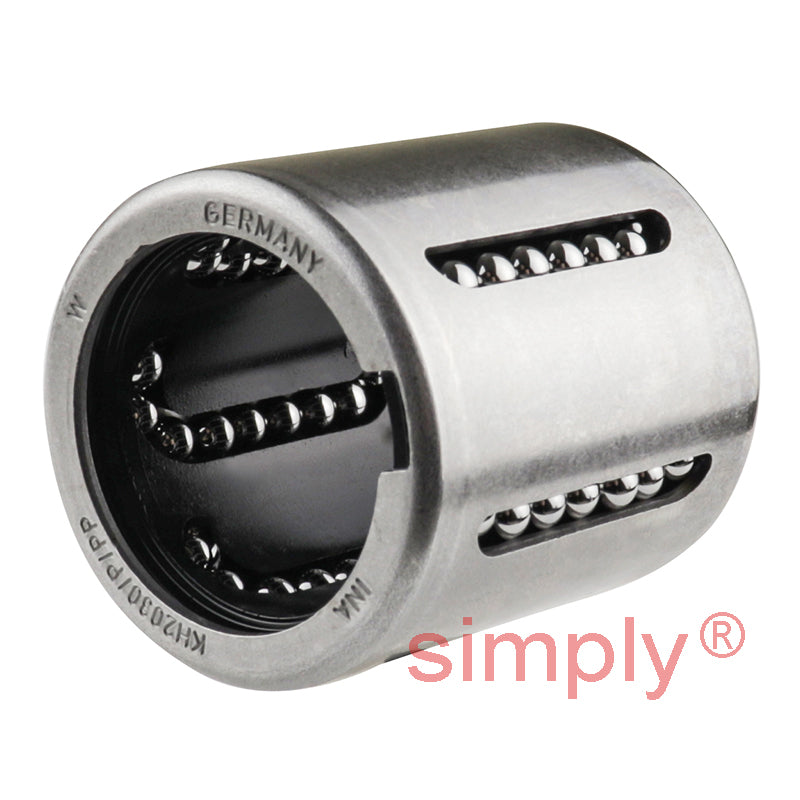 INA KH20 Relubricatable Closed Linear Ball Bushing 20x28x30mm