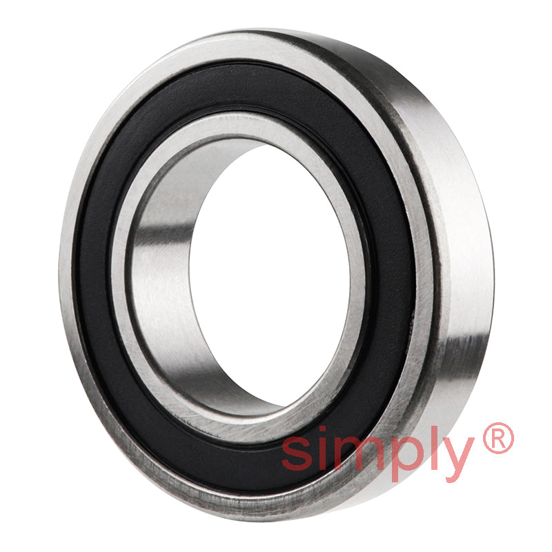 KSM KLNJ1-1/4R202RS Rubber Sealed Imperial Deep Groove Ball Bearing 1-1/4x2-1/4x1/2 inch