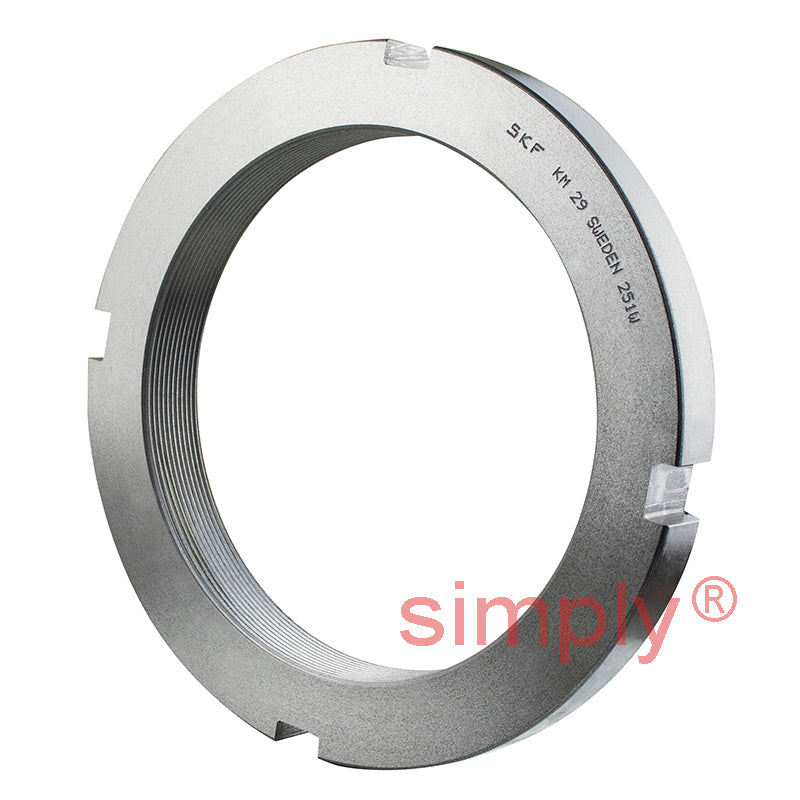 SKF KM29 Lock Nut (Lock Washer Type) M145x2mm