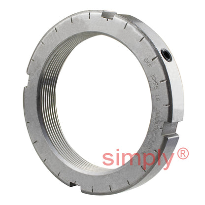 SKF KMFE16 Lock Nut with Locking Screw M80x2mm - Allow 2-3 Days