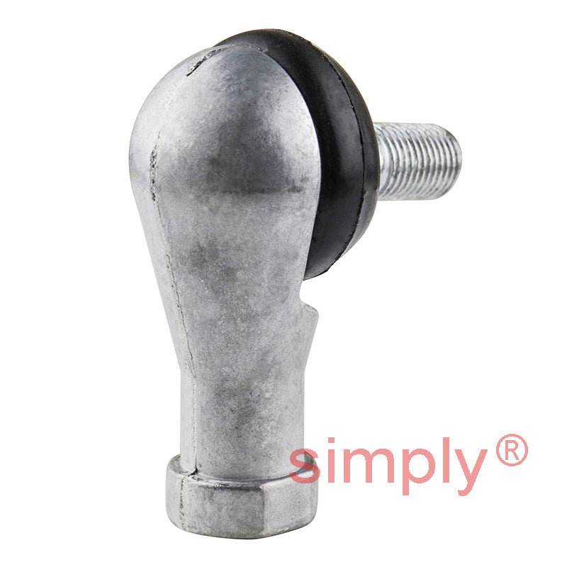 Premier Budget LHSA10 Right Hand Thread Studded Elbow L-Ball End Joint M10x1.25mm Thread