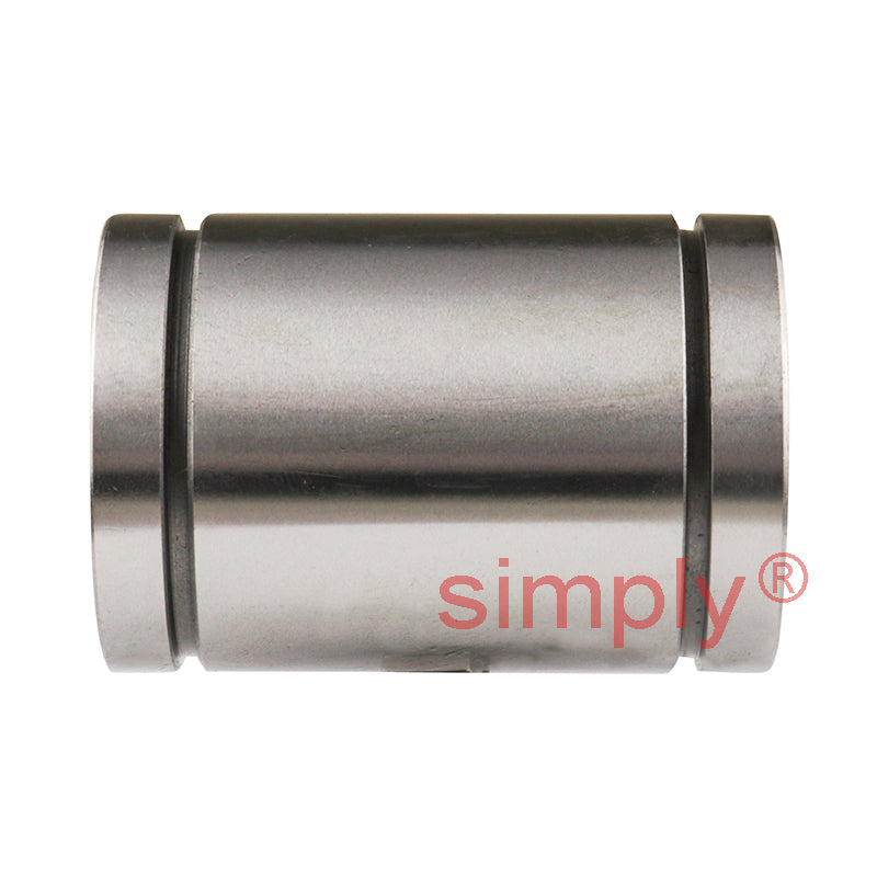 LMB16UU Imperial Closed Linear Ball Bushing with Rubber Seals 1x1.563x2.25 inch - Allow 2-3 Days