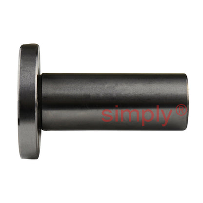 LMEF8LUU Long Round Flanged Linear Ball Bushing with Rubber Seals and Resin Retainer 8x16x45mm