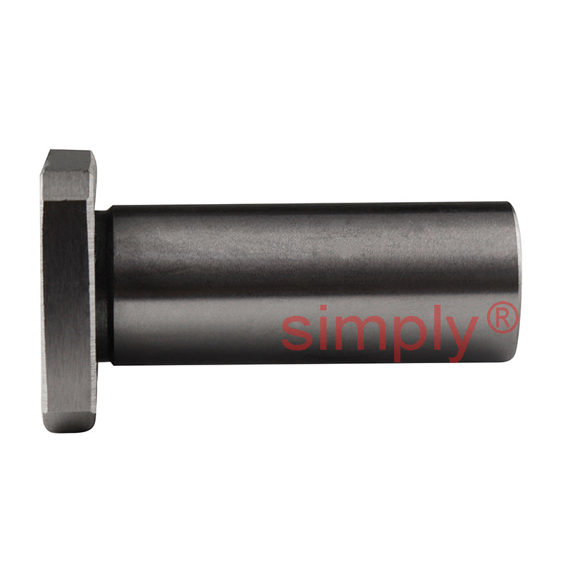 LMEK8LUU Long Square Flanged Linear Ball Bushing with Rubber Seals and Resin Retainer 8x16x46mm