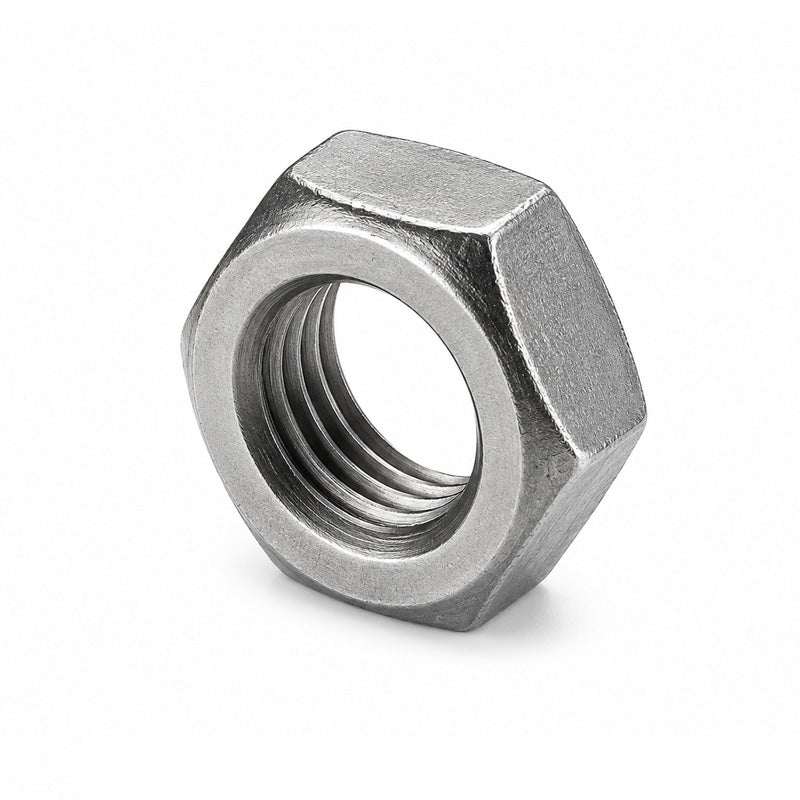 Unifix M14x22 - Grade 4 Steel Lock Nut DIN 936 with 2mm Pitch and Bright Zinc Plated Finish - Allow 2-3 Days