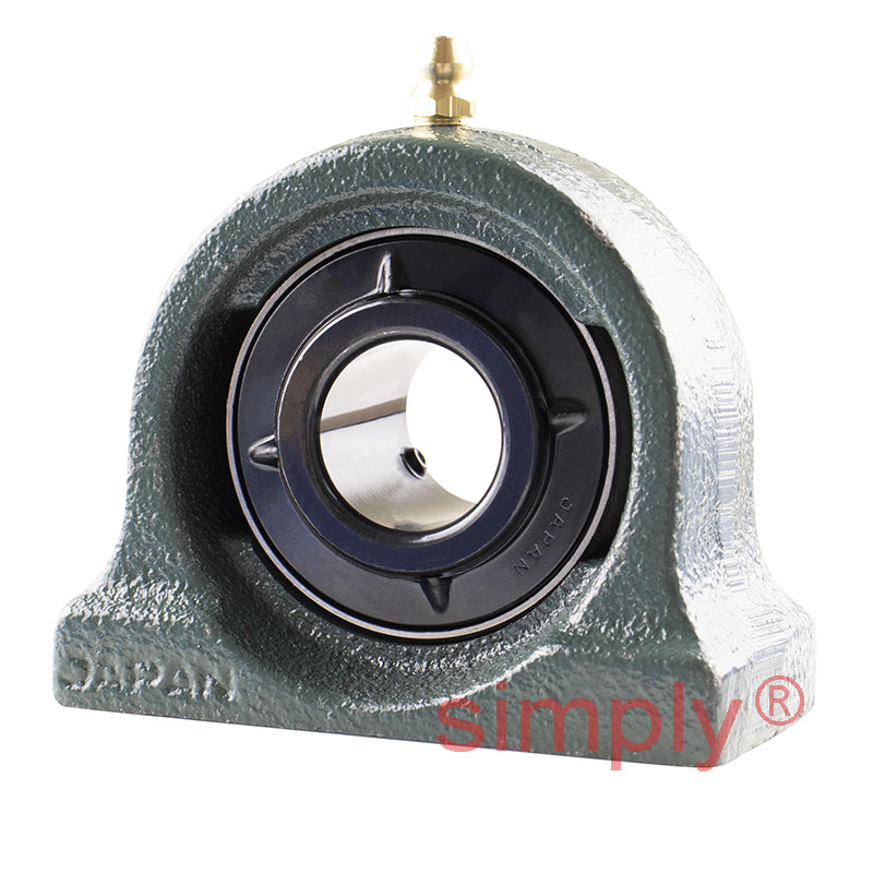 NTN M-UCUP204D1 Threaded Base Small Footprint Metric Pillow / Plummer Block Housing Supplied with 20mm Bore Insert