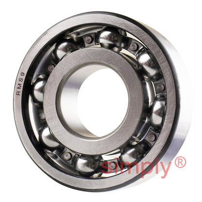 MJ1-1/8 Imperial Open Deep Groove Ball Bearing 1-1/8x2-13/16x13/16 inch
