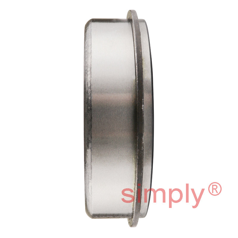 Major Brand MJ1-1/8NR Brass Cage Snap Ring Deep Groove Ball Bearing 1-1/8x2-13/16x13/16 inch