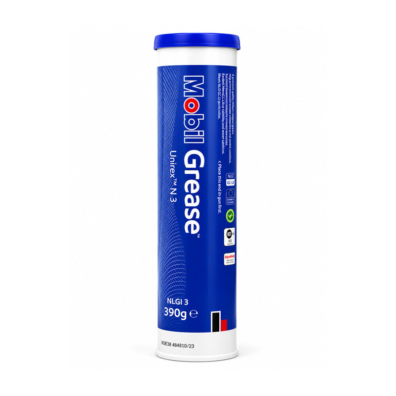 Mobil Unirex N3 NLGI 3 Grease 390g Cartridge