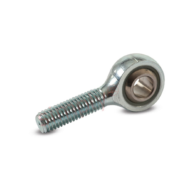Branded MP-M04 Right Hand Metric Stainless Steel / Nylon Lined Maintenance Free Plain Male Rod End M4x0.7 Thread