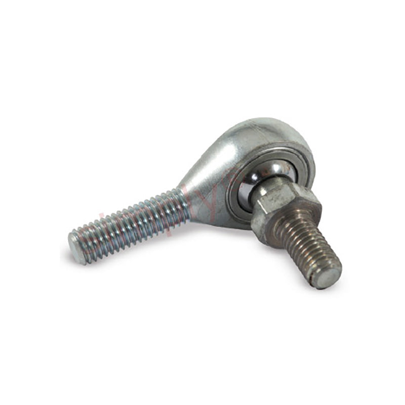 Branded MS-M08S Right Hand Metric Steel / PTFE Lined Maintenance Free Studded Male Rod End M8x1.25 Thread - Allow 7-10 Days