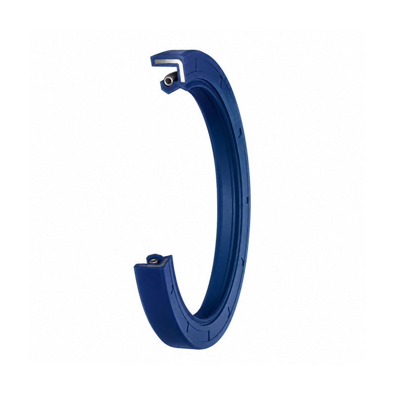 NAK 22x38x7mm Blue Corrugated Nitrile Rubber Double Lip Rotary Shaft Oil Seal with Garter Spring TG - Allow 7-10 Days