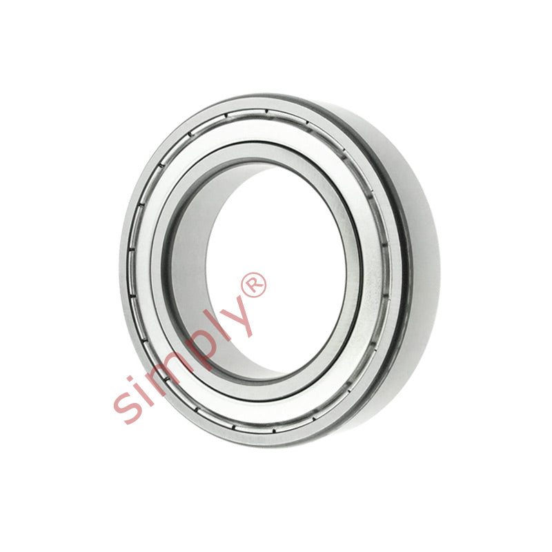 NACHI 6811ZZ Thin Section Metal Shielded Deep Groove Ball Bearing 55x72x9mm