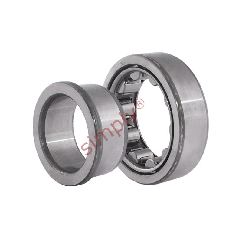 NJ210E Single Row Cylindrical Roller Bearing 50x90x20mm