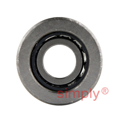 NKI6/12 Budget Needle Roller Bearing / Shaft Sleeve 6x16x12mm