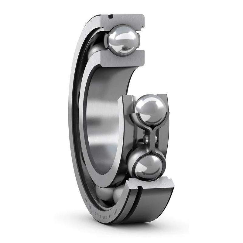 SKF 6220NRC3 Open Type Snap Ring Deep Groove Bearing 100x180x34mm