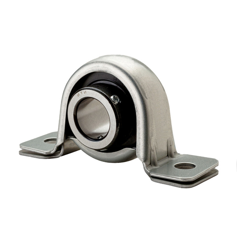 NTN ASPP206 Metric Pressed Steel Two Bolt Plummer Block Housing with 30mm Insert - Allow 2-3 Days