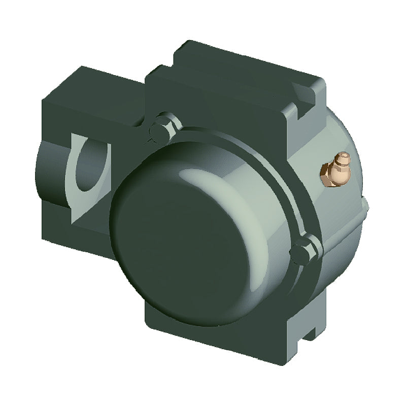 NTN CM-UCT214-212D1 Imperial Cast Iron Take Up Unit with 2-3/4 inch Bore Bearing Unit with Cast Iron Cover - Closed Version - Allow 2-3 Days