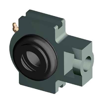 NTN SM-UCT210D1 Metric Cast Iron Take Up Unit with 50mm Bore Bearing Unit with Steel Plate Cover - Closed Version - Allow 2-3 Days