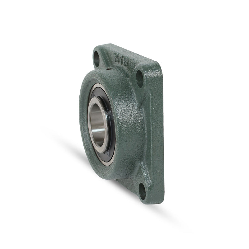 NTN UKFS328D1/H2328 Metric Four Bolt Square Cast Iron Housing Insert and Adaptor Sleeve Fits 125mm Shaft - Allow 2-3 Days