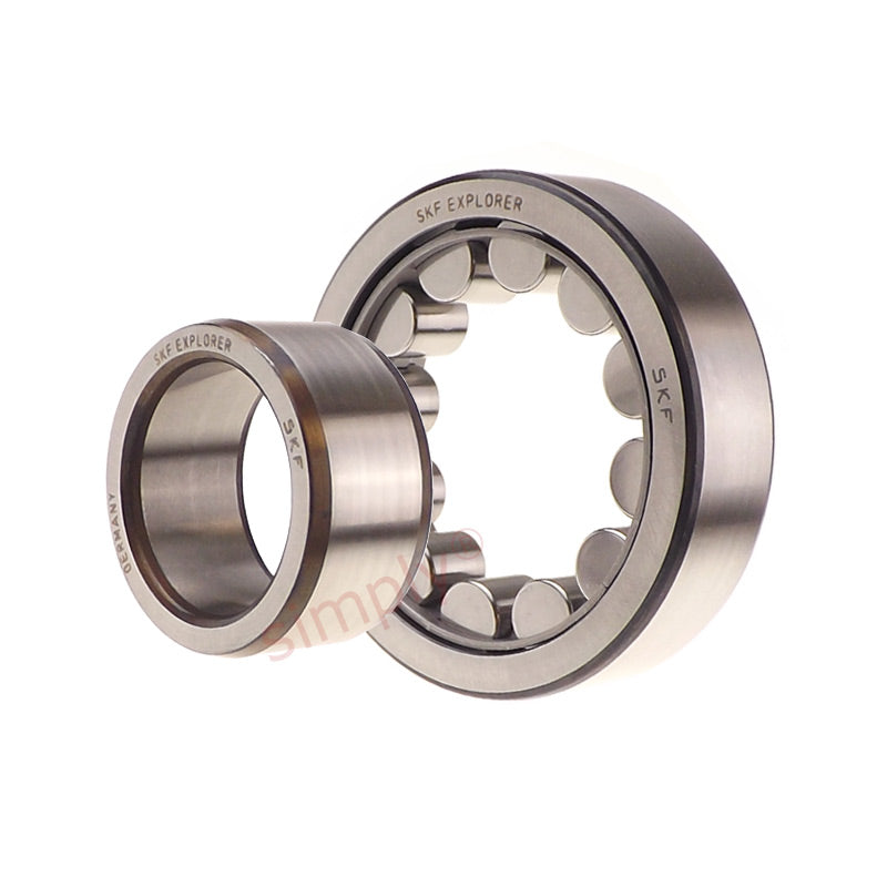 SKF NU212ECJ Steel Cage Single Row Cylindrical Roller Bearing 60x110x22mm