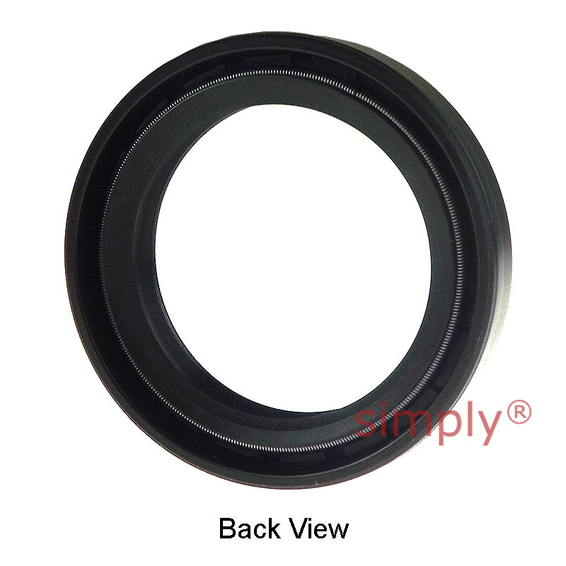 41.7x55x7.5DC4YSS Metric Fork and Damper Nitrile Rubber Oil Seal with 2 Opposite Facing Individually Sprung Sealing Lips and Raised Outer Sealing Band on Outside Diameter