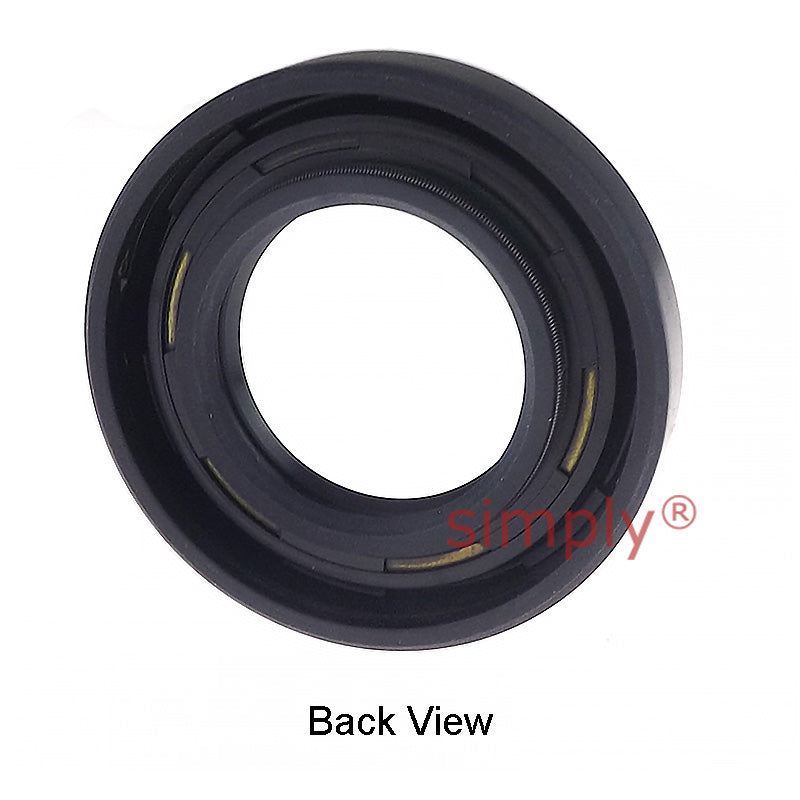 17x40x7DC Metric Fork and Damper Nitrile Rubber Oil Seal with 2 Opposite Facing Individually Sprung Sealing Lips