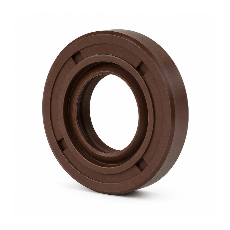20x32x7mm TCI / R23 Double Lip with Bi Directional Feature FKM Rubber Metric Rotary Shaft Oil Seal with Garter Spring