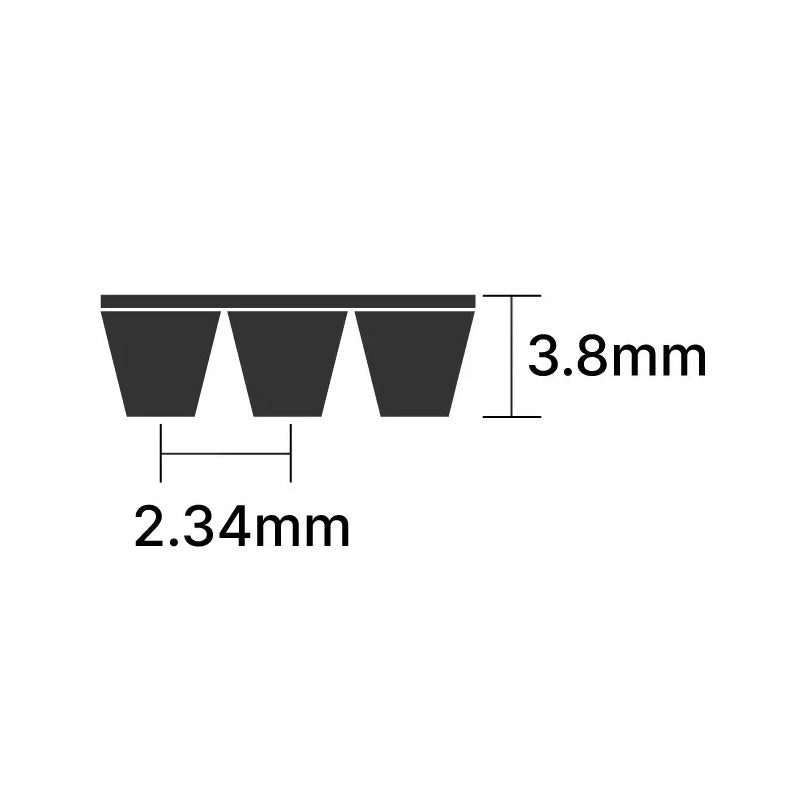 1428PJ/560J Pix Poly V Multiple Ribbed Belt 1428mm/56 inch Length with 28 Ribs Allow 2-3 Days