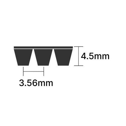 1880PK/740K Pix Poly V Multiple Ribbed Belt 1880mm/74 inch Length with 27 Ribs Allow 2-3 Days