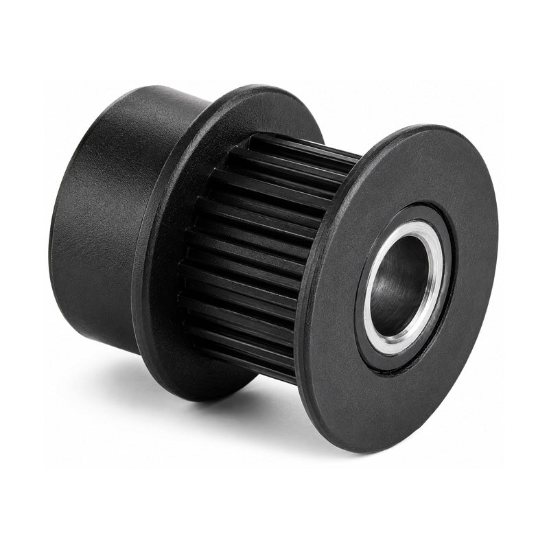 PP120-MXL-025MI - 0.08 inch Pitch 120 Tooth Pilot Bore Polycarbonate (Glass Filled) Timing Pulley with Brass Insert
