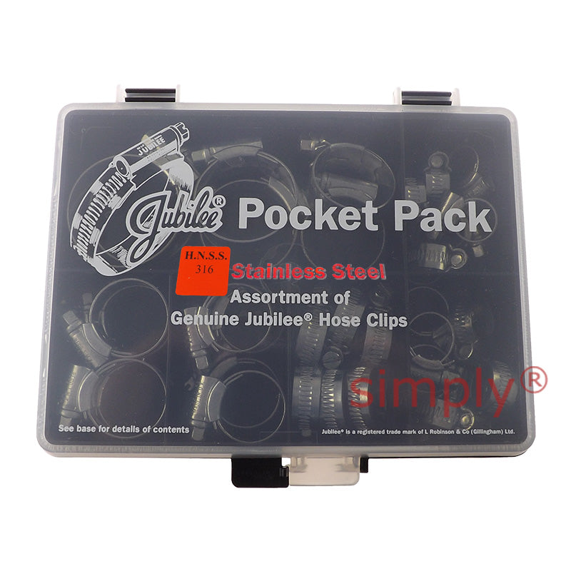 PPSS316 316 Stainless Steel Jubilee Pocket Kit
