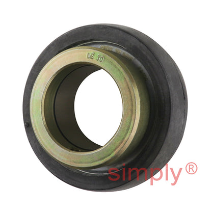 INA RABRA30/62XLFA106 Metric Bearing Insert with Rubber Interliner and P Seals and Eccentric Collar 30x62.2x30.4mm
