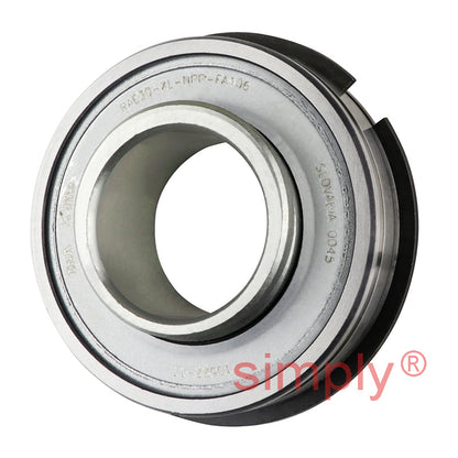 INA RAE30XLNPPNR Metric Parallel Outer Bearing Insert with P Seals and Slots in Outer Ring 30x62x35.8mm