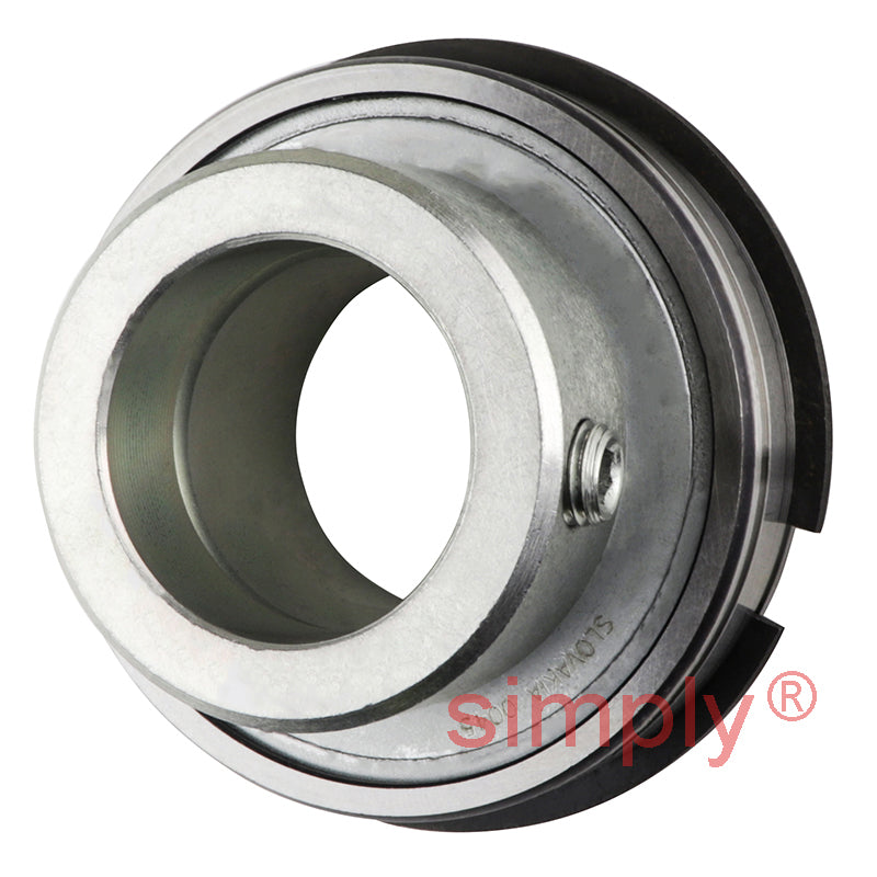 INA RAE25XLNPPNR Metric Parallel Outer Bearing Insert with P Seals and Slots in Outer Ring 25x52x31mm - Allow 2-3 Days
