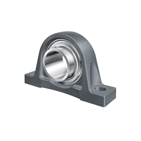 INA RASEY12XL Cast Iron Plummer Block Housing with Grub Screw Insert 12mm Bore