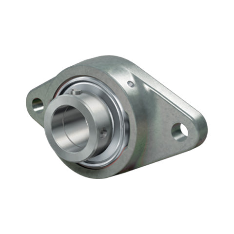 INA RCJT20XLNFA125 Two Bolt Cast Iron Oval Housing with Eccentric Collar Insert and Anti-Corrosion Protection 20mm Bore