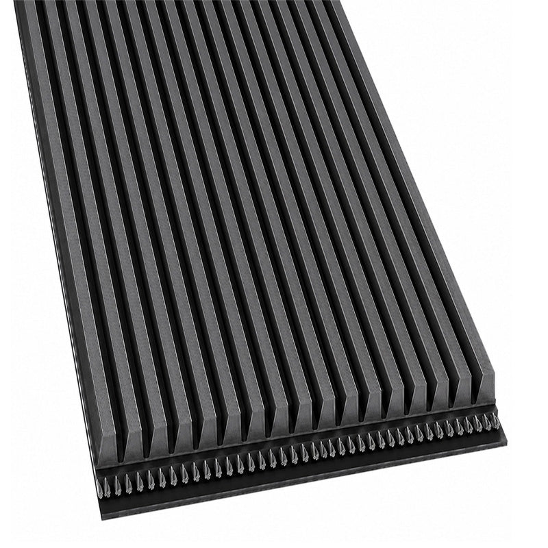 Major Brand 2489PJ/980J Poly V Multiple Ribbed Belt 2489mm/98 inch Length with 17 Ribs