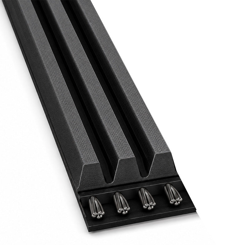 Major Brand 1355PJ/534J Poly V Multiple Ribbed Belt 1355mm/53.4 inch Length with 3 Ribs
