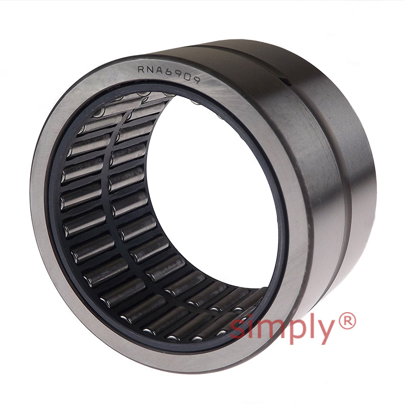 Major Brand RNA6909 Needle Roller Bearing With Flanges without Shaft Sleeve 52x68x40mm