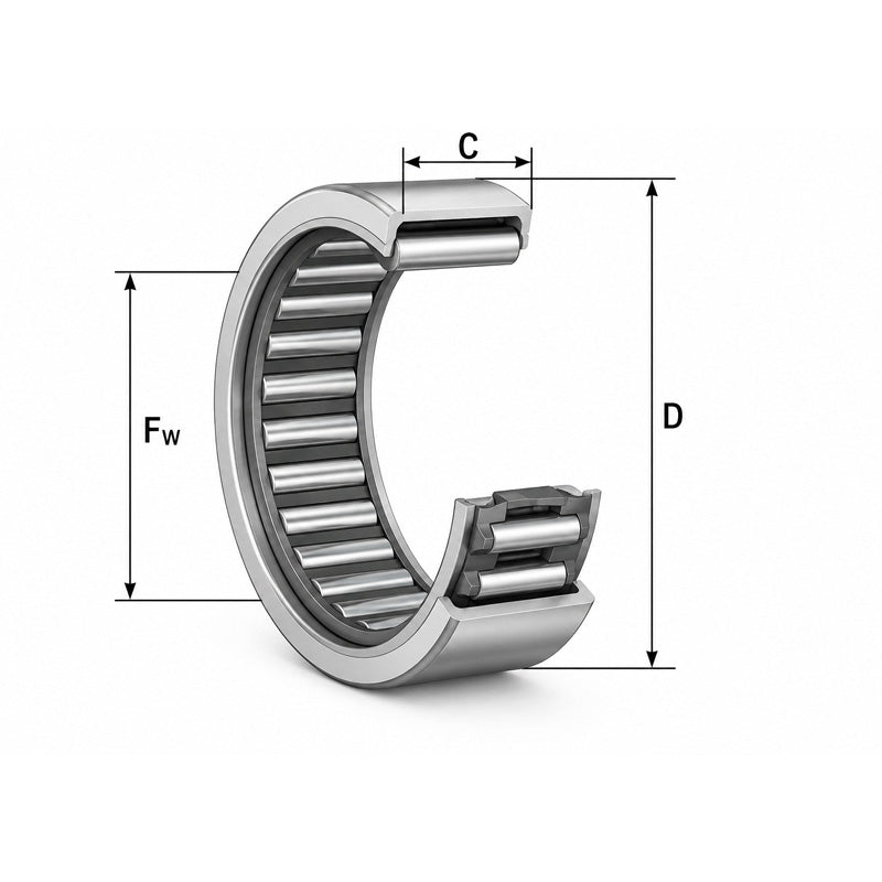 INA RNAO50-62-20 Machined Needle Roller Bearing 50x62x20mm - Allow 1-2 Days - Contact Us For Faster Delivery