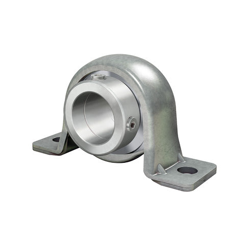 INA RPB30XL Sheet Steel Plummer Block Housing with Eccentric Collar Insert and Rubber Interliner 30mm Bore