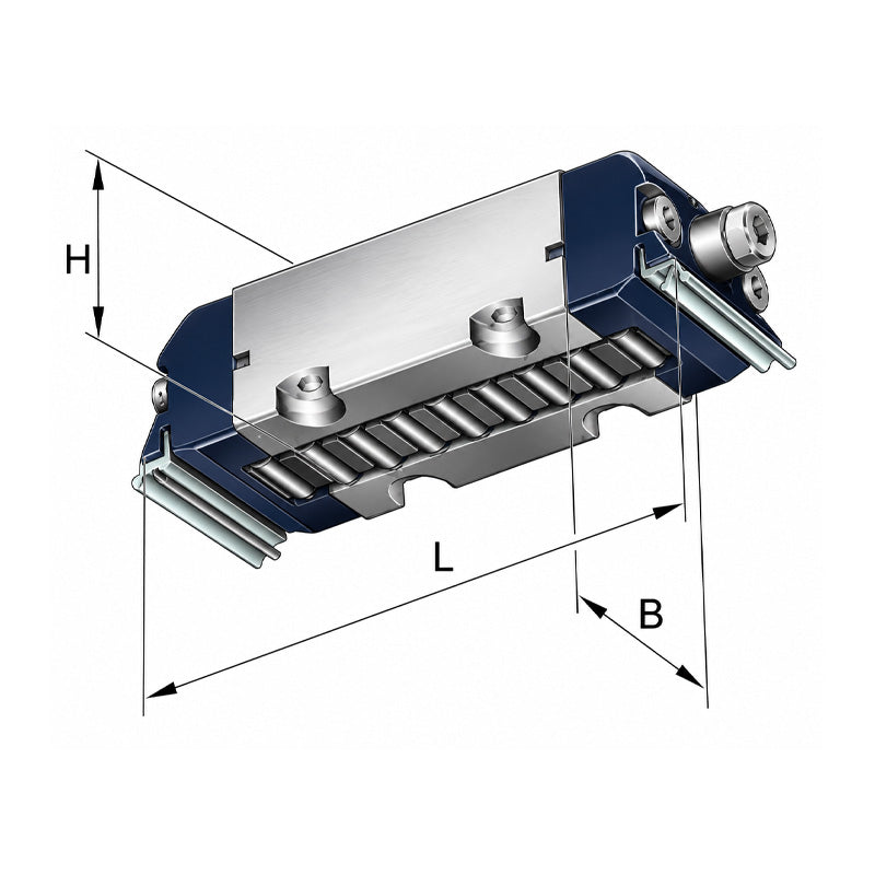 INA RUS26086-GR3/-10-15 Linear Recirculating Ball Bearing and Guideway Assembly - Allow 1-2 Days - Contact Us For Faster Delivery