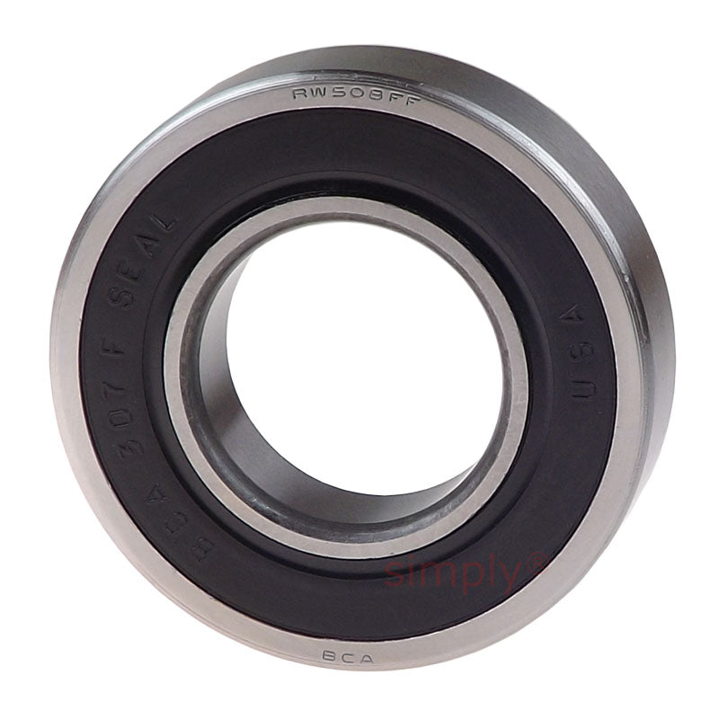 BCA RW508FF Rubber Sealed Deep Groove Ball Bearing 1.53x3.06x0.73x0.77 inch