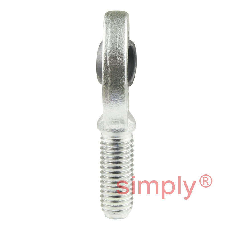 SKF SA12E Right Hand Steel / Steel Plain Male Rod End M12 Thread