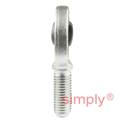 SKF SA12E Right Hand Steel / Steel Plain Male Rod End M12 Thread